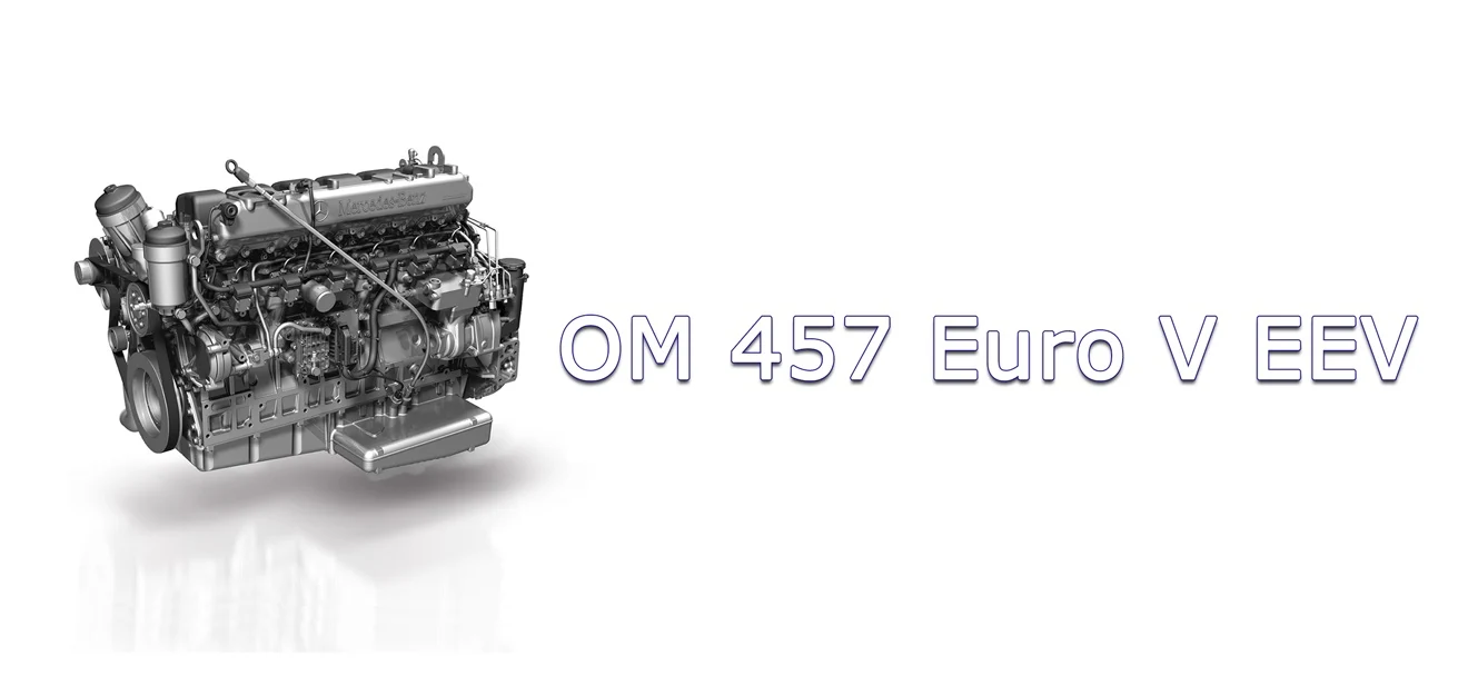 معرفی موتور OM 457 یورو ۵ EEV